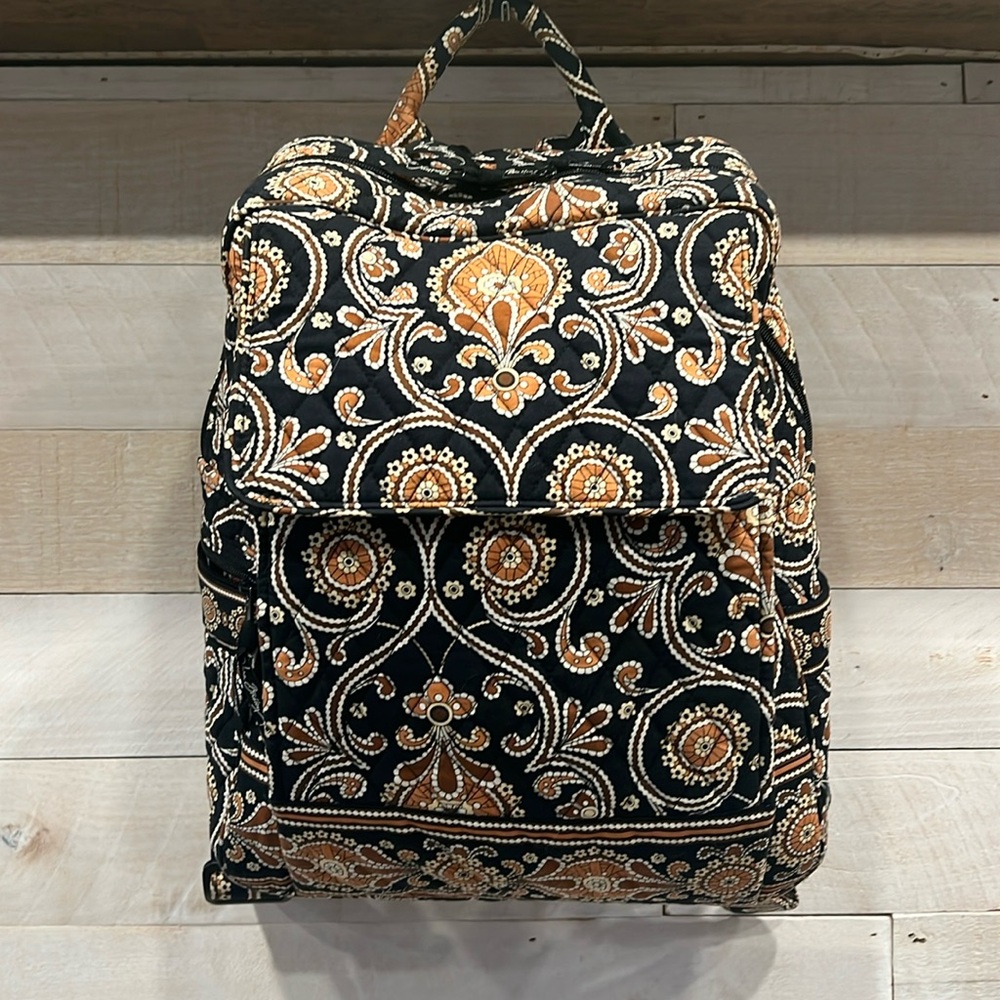Vera Bradley Cafe Latte Large Backpack